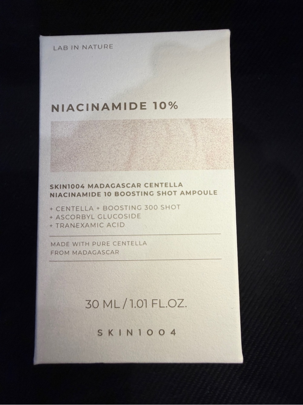 SKIN1004 Niacinamide 10% Boosting Shot Ampoule 30ml